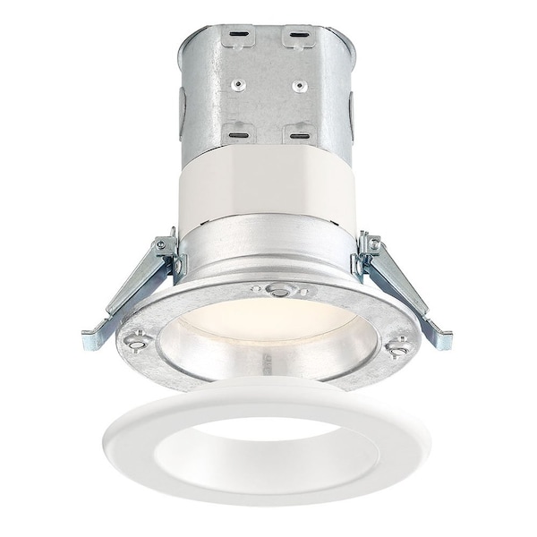 Designers Fountain Easy Up 4 inch 5000K White Remodel Magnetic Recessed Integrated LED Kit EV407947WH50 - main